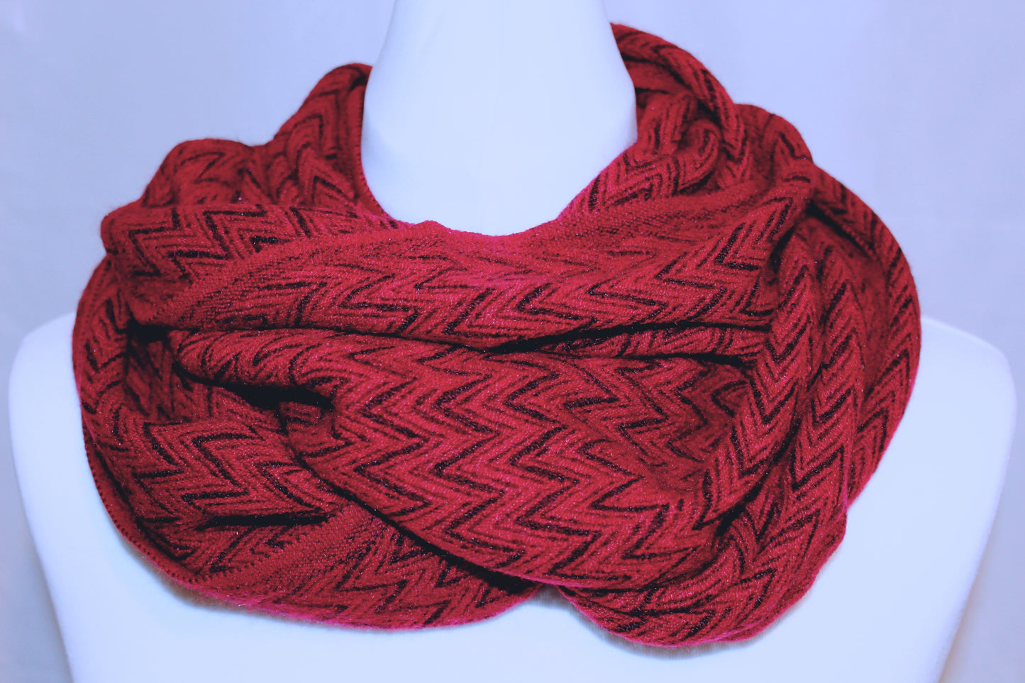 Beautiful handmade infinity loop scarf, snood wrap