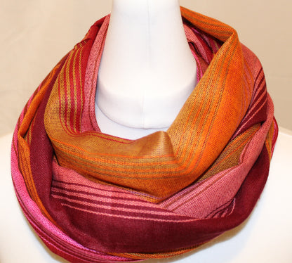 Handcrafted Ecuadorian Achy scarves, timelessly elegant and comfortable