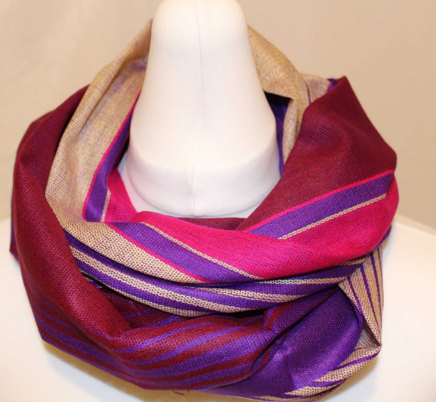 Handcrafted Ecuadorian Achy scarves, timelessly elegant and comfortable