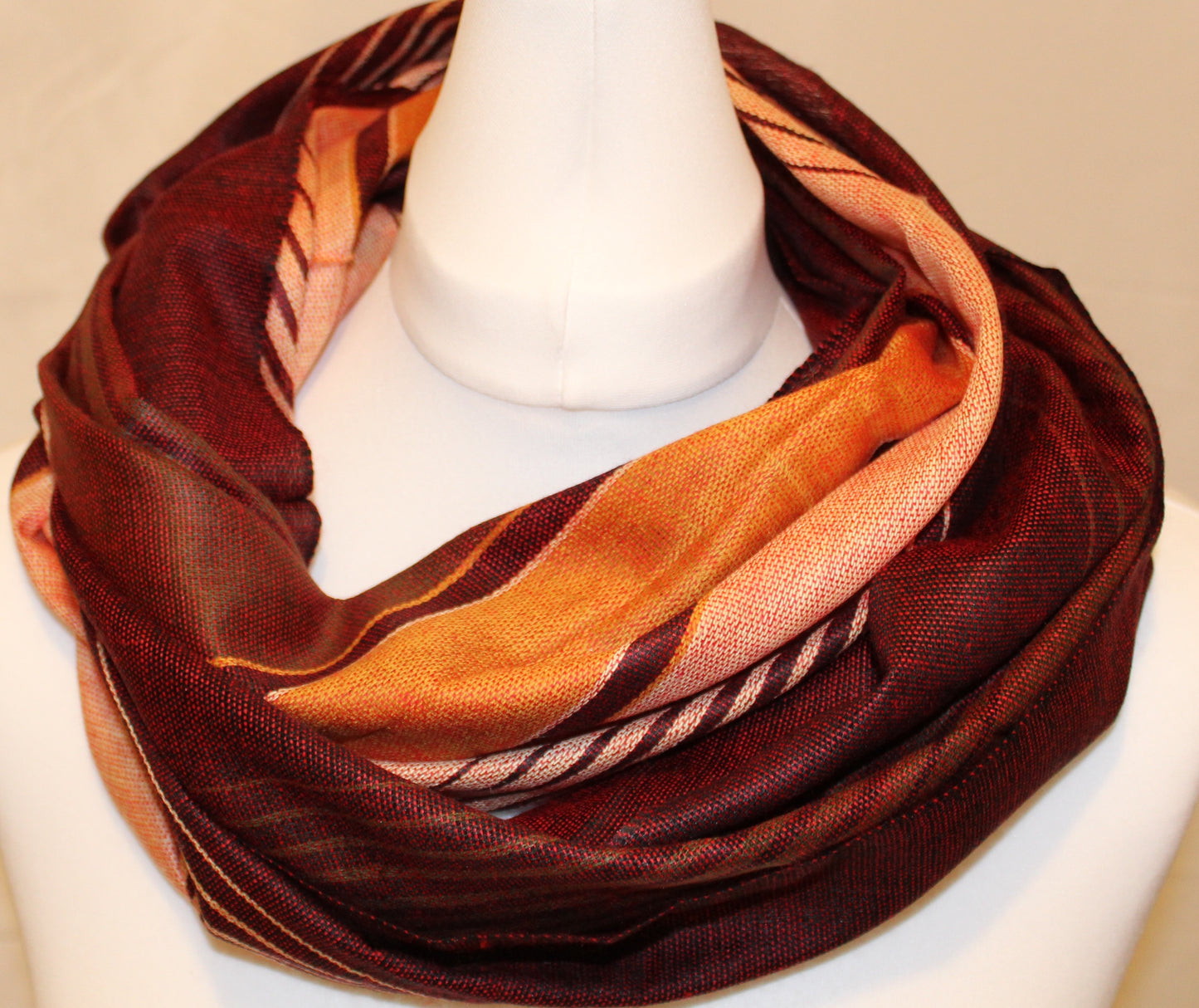 Handcrafted Ecuadorian Achy scarves, timelessly elegant and comfortable