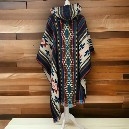 Handwoven Ecuadorian ponchos, beautiful, warm and an absolute fashion statement