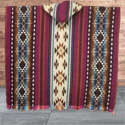 Handwoven Ecuadorian ponchos, beautiful, warm and an absolute fashion statement