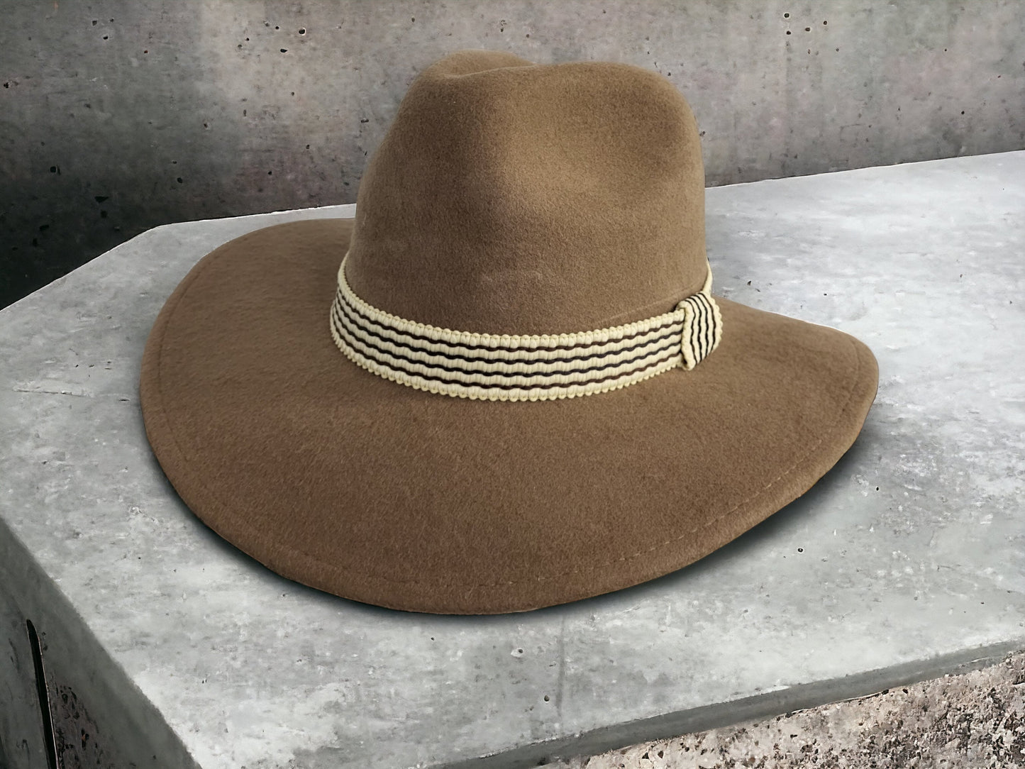 Colombian Handmade Felt Cowboy Hats - Real Wool, Authentic South American Style, Artisan Crafted