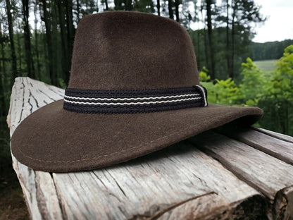 Colombian Handmade Felt Cowboy Hats - Real Wool, Authentic South American Style, Artisan Crafted