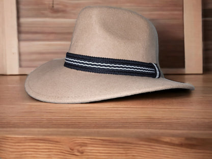 Colombian Handmade Felt Cowboy Hats - Real Wool, Authentic South American Style, Artisan Crafted