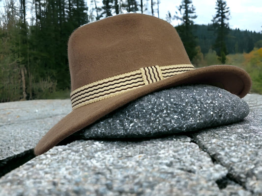 Colombian Handmade Felt Cowboy Hats - Real Wool, Authentic South American Style, Artisan Crafted