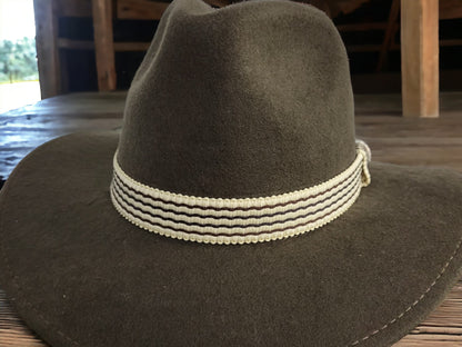 Colombian Handmade Felt Cowboy Hats - Real Wool, Authentic South American Style, Artisan Crafted