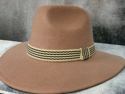 Colombian Handmade Felt Cowboy Hats - Real Wool, Authentic South American Style, Artisan Crafted