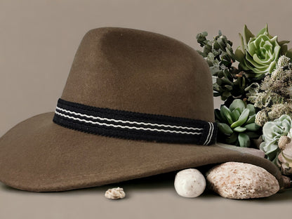 Colombian Handmade Felt Cowboy Hats - Real Wool, Authentic South American Style, Artisan Crafted