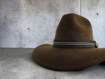 Colombian Handmade Felt Cowboy Hats - Real Wool, Authentic South American Style, Artisan Crafted