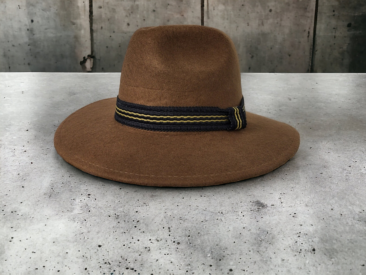 Colombian Handmade Felt Cowboy Hats - Real Wool, Authentic South American Style, Artisan Crafted