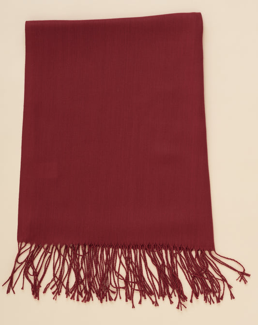 Cashmere-feel scarf wraps, beautiful block colours