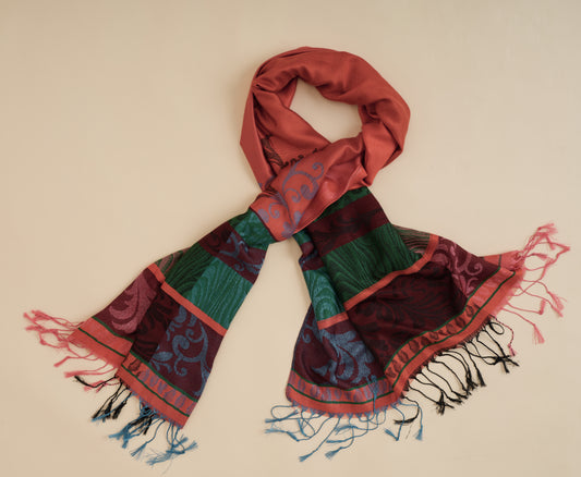 Super light handmade Ecuadorian ruphay killa scarf